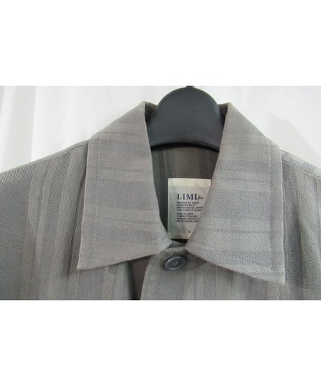 LIMI feu yohji yamamoto ストライプショートジャケット LM-J09-009