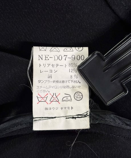 1995AW yohji yamamoto +NOIR ノースリーブワンピース（NE-D07-900）