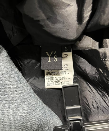 Y's yohji yamamoto プリントワイドパンツ（YY-P24-122）