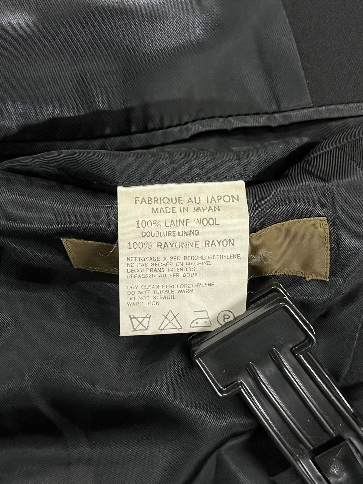 Yohji Yamamoto ヴィンテージジャッケット Y's for men yohji yamamoto 黒 3釦 シンプルジャケット (MC-J