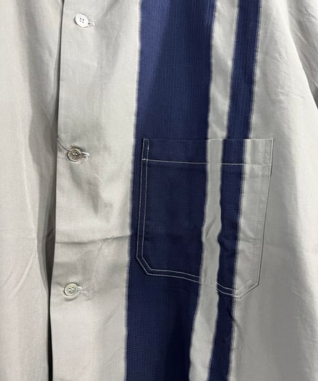 yohji yamamoto pour homme 二重襟長袖シャツ（H-B-083xxx）