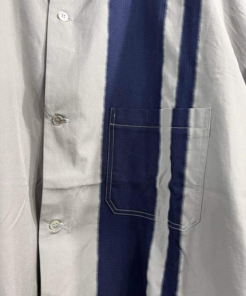 yohji yamamoto pour homme 二重襟長袖シャツ（H-B-083xxx） 