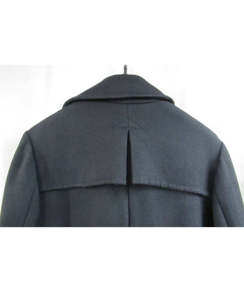 yohji yamamoto +noir 裾プリーツデザインハーフコート NP-C02-106