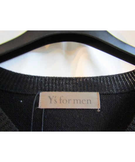 Y's for men yohji yamamoto ネックデザインニット MJ-K04-901