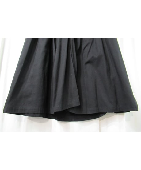 Y’s yohji yamamoto ウエストギャザー コットンフレアスカート（YV-S01-008）