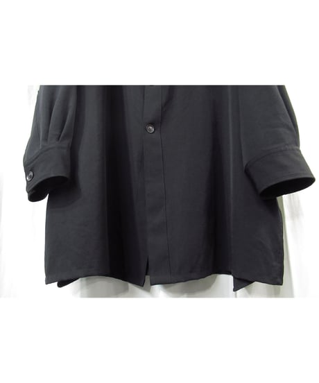 18ss yohji yamamoto pour homme シンプルロングブラウス（HW-B46-100）