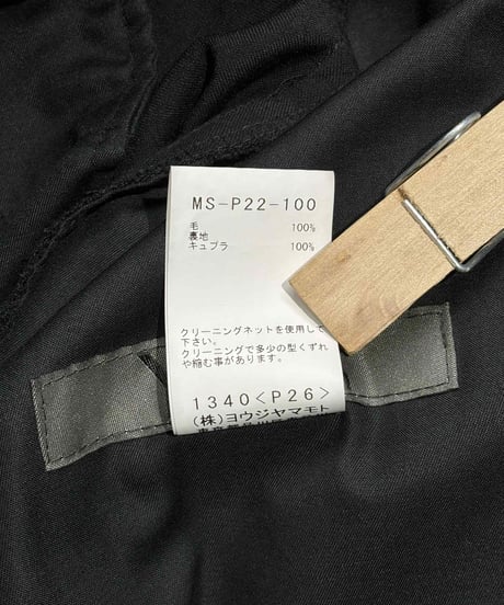 Y's for men yohji yamamoto ウエスト紐タックパンツ（MS-P22-100）