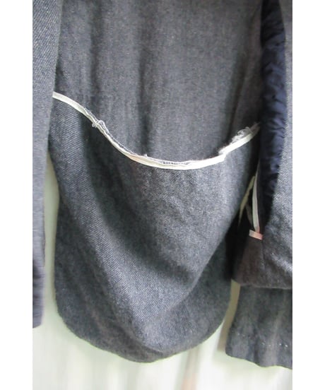06aw yohji yamamoto femme アシメトリー変形ジャケット FB-J40-145
