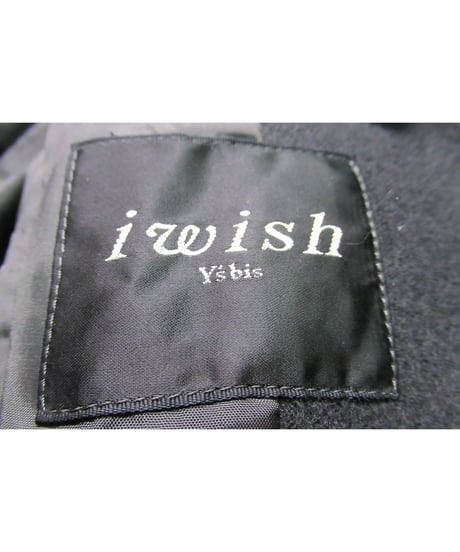 iwish Y's bis セミロング シンプルPコート風ジャケット（IN-J41-147）