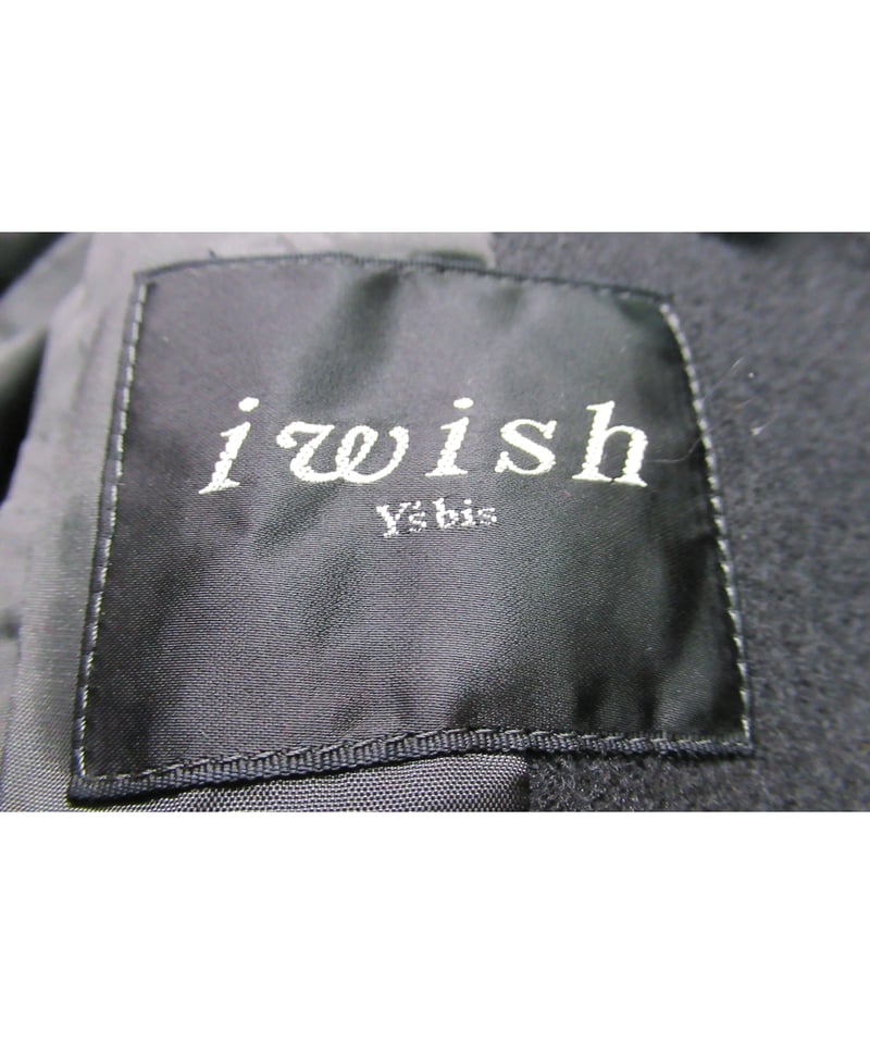 Y's bis IWISH コート ブラック Y's bis I Wish ワイズ ビス アイウィッシュ コート ブラック