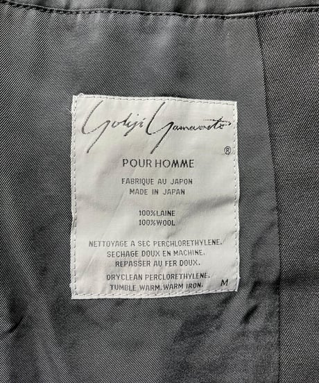 1980's yohji yamamoto pour homme vintage 脇ベルトデザインジャケット（H-J-045xxx）