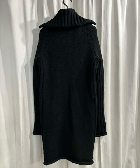 2001AW yohji yamamoto femme デザインロングニットカーディガン （FV-K19-151）