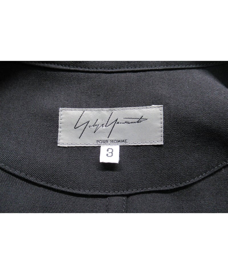 13aw yohji yamamoto pour homme ダブルファスナーデザイン 13aw yohji yamamoto pour homme ダブルファスナーデザイン
