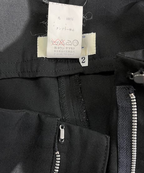 2006AW yohji yamamoto COSTUME デザインパンツ（FB-P83-100）