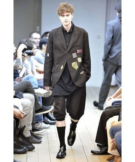 美品 11ss yohji yamamoto pour homme 刺繍ワッペン付きジャケット HO-J54-309