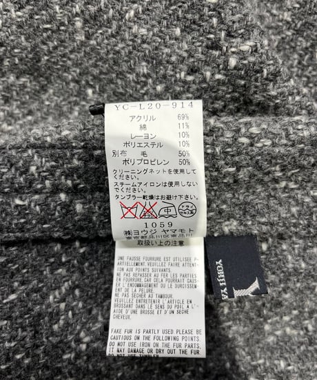 Y's yohji yamamoto マント（YC-L20-914）