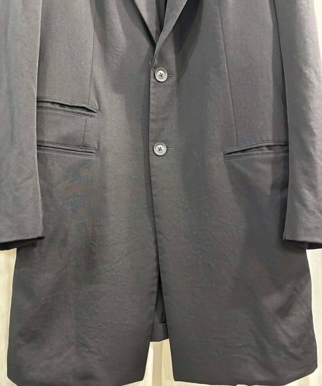 2020SS yohji yamamoto pour homme ファスナーロングジャケット（HN-J34-100）