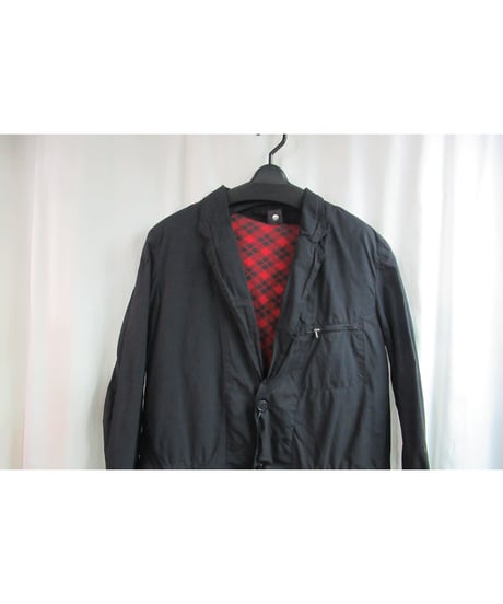 美品 Y's × ASPESI yohji yamamoto ベスト離脱可 シワ加工ジャケット（MX-J90-910）