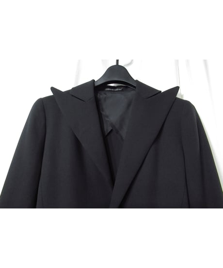 yohji yamamoto +noir ピークドラペルデザインジャケット（NR-J06-100）