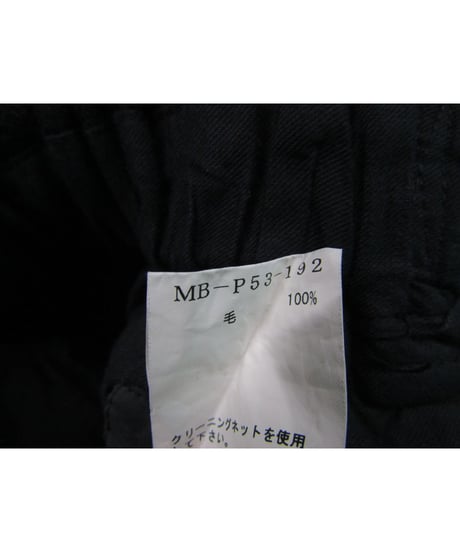 Y's for men yohji yamamoto ゴムシャーリングシンプルパンツ MB-P53-192