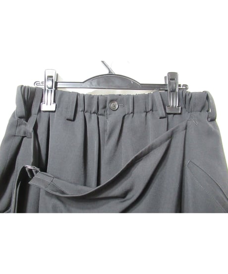 19aw yohji yamamoto pour homme ラップデザインパンツ（HC-P25-100）