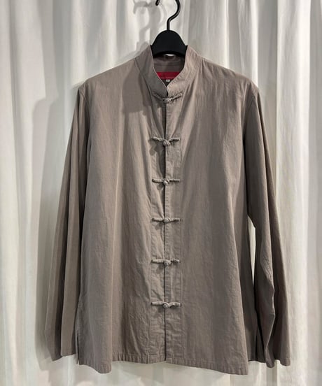赤タグ Y's for men yohji yamamoto チャイナ釦デザインブラウス 赤タグ Y's for men yohji yamamoto チャイナ釦デザインブラウス