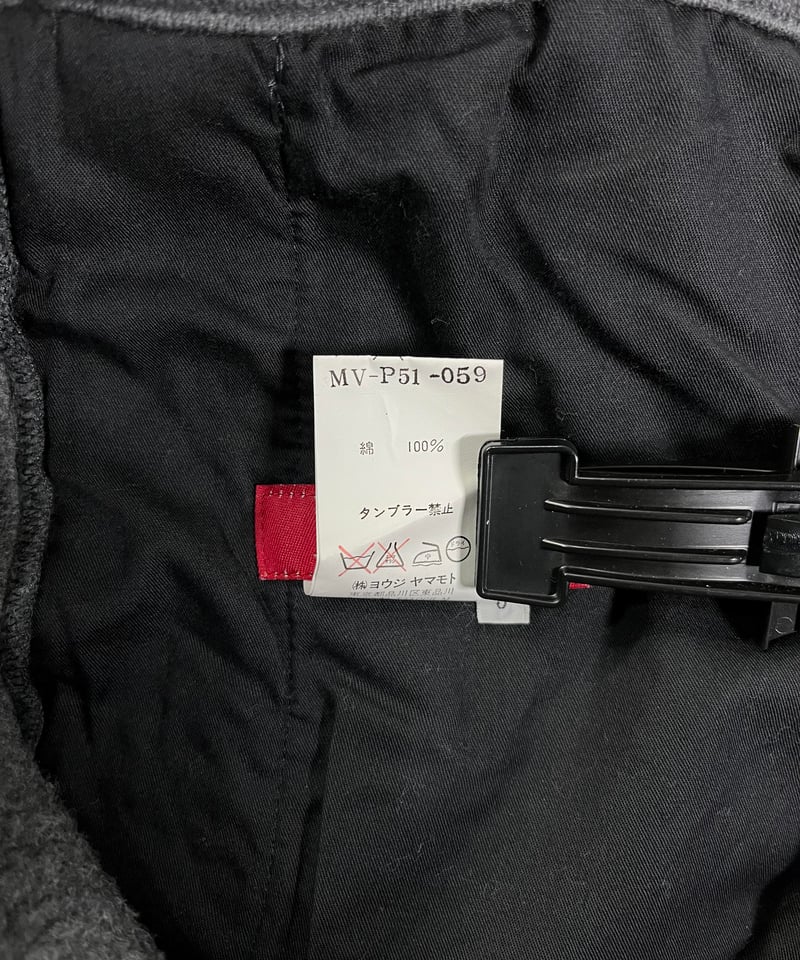 Y's for men yohji yamamoto 赤タグ スウェットパンツ（MV-P51-