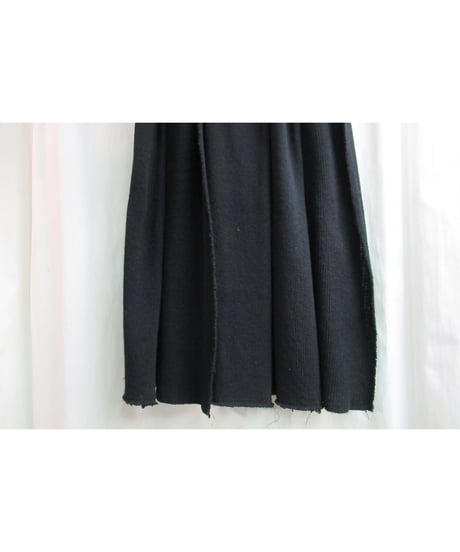 AD2002 COMME des GARCONS ニット プリーツロングスカート GG-S017