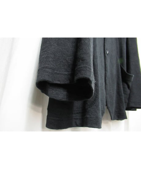 10ss yohji yamamoto pour homme 麻 スタンドカラージャケット（HJ-J60-352）