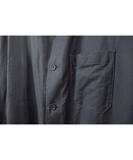 BLACK Scandal yohji yamamoto pour homme ラグランスリーブデザイン コットンブラウス（HR-B12-005）