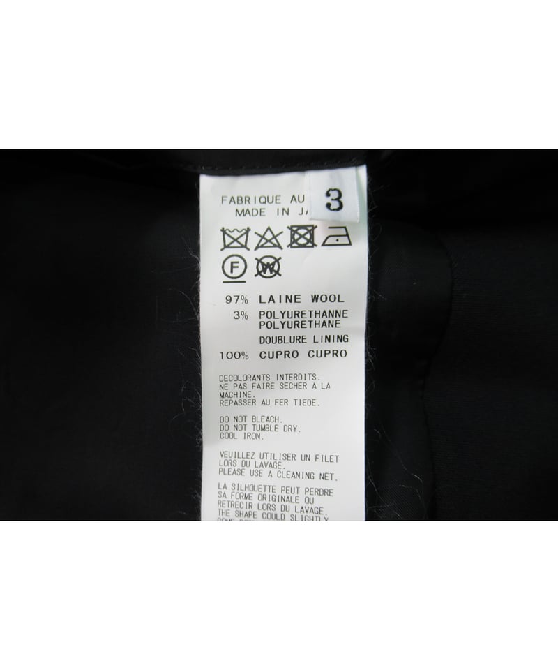 2019ss REGULATION yohji yamamoto pour homme スタン