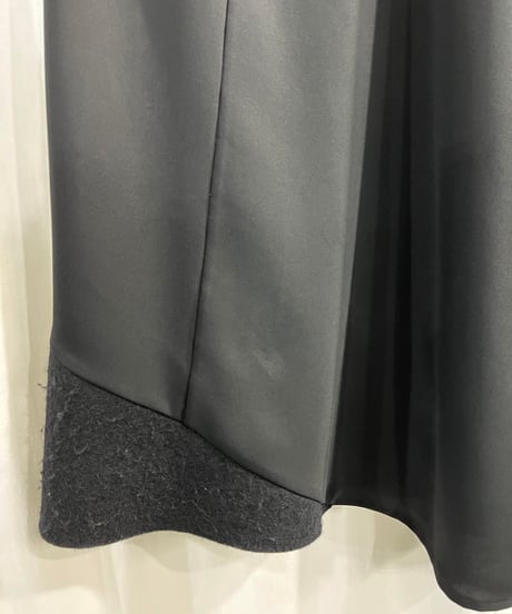 1996AW yohji yamamoto femme 裾切替えスカート（FG-S08-903）