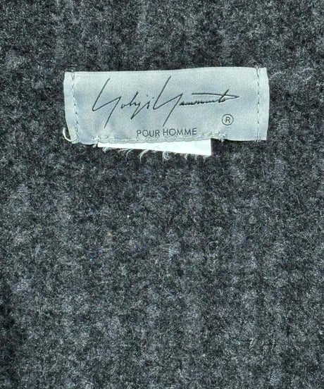 yohji yamamoto pour homme ニット ロングベスト（H-K-255xxx）