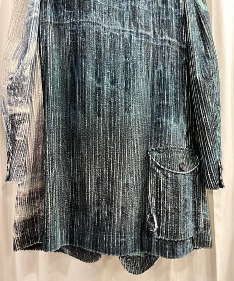 2022AW yohji yamamoto pour homme プリントコーデュロイフラップポケットジャケット（HE-J41-820）