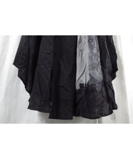 20aw yohji yamamoto femme レーヨン デザインロングブラウス（FR-B05-203）