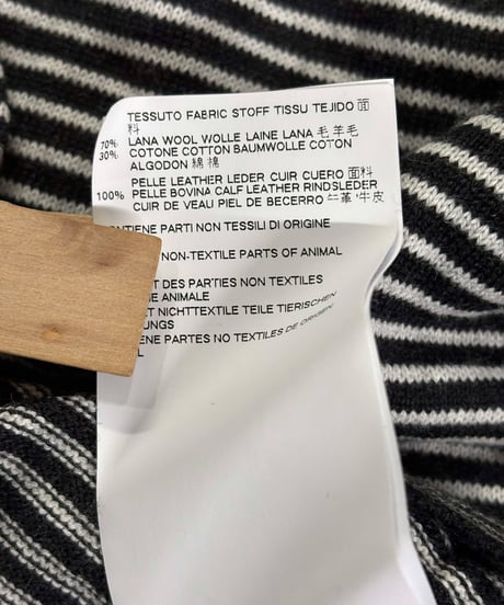 Maison Margiela ボーダ－カットソー（SE-T-044）