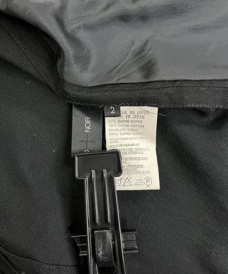 2006SS yohji yamamoto +NOIR 2釦デザインジャケット（NR-J04-002）