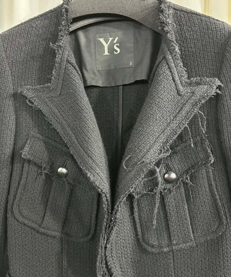 Y's yohji yamamoto ほつれニットジャケット（YD-J29-106）