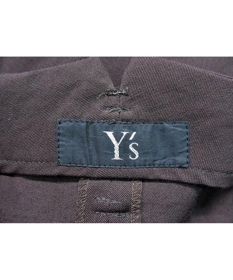 90's Y's yohji yamamoto vintage ひざ丈ウエストデザインタイトスカート YF-S18-103