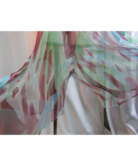 レア 89ss yohji yamamoto femme vintage シースルーデザインキャミソールサロペット 1019
