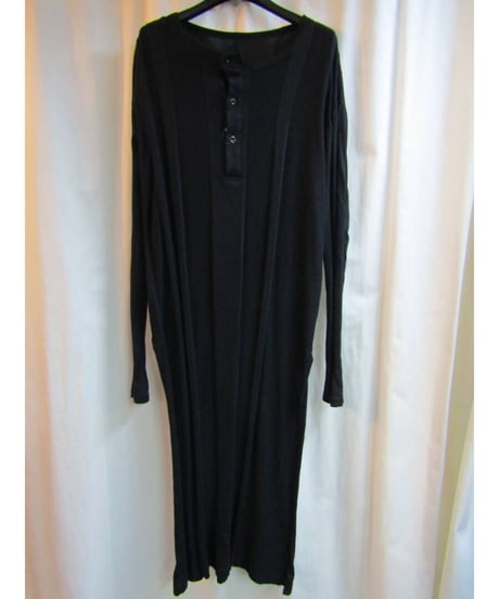 2016ss yohji yamamoto pour homme 縦ライン ロングカットソー（HO-T14-073）