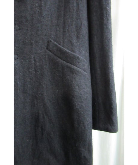 Y's yohji yamamoto スナップ釦 シンプルロングジャケット YE-J10-110