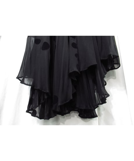 Y's Red Label yohji yamamoto レイヤードデザイン ロング巻きスカート（RV-S63-232）