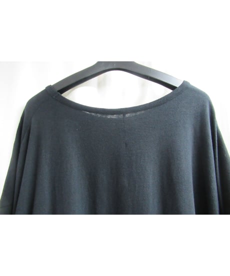 BLACK and BLACK yohji yamamoto +noir 【Y】ワッペンデザイン 半袖カットソー ND-T77-072