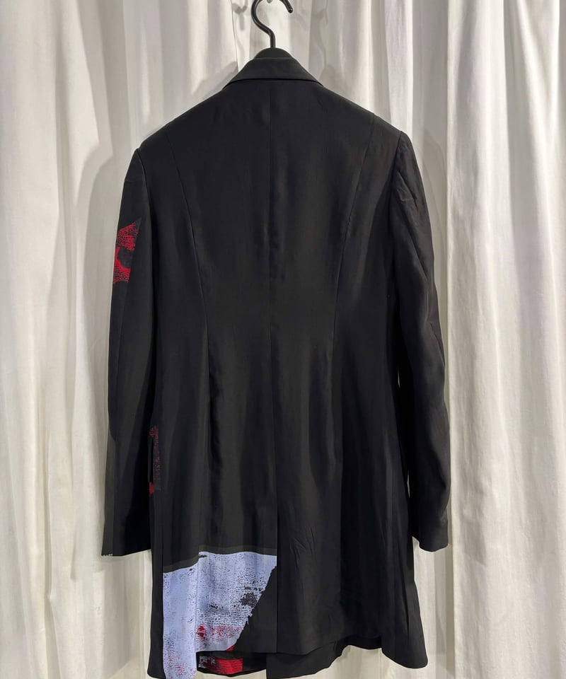 2019SS yohji yamamoto femme 左前二重シルクジャケット（FH-J05