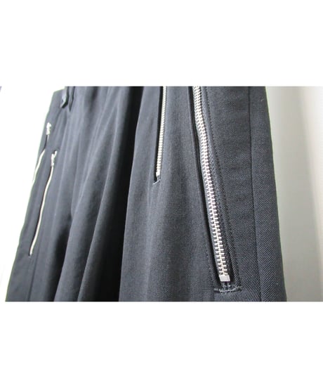 19ss yohji yamamoto pour homme デザインファスナー パンツ（HH-P38-100）