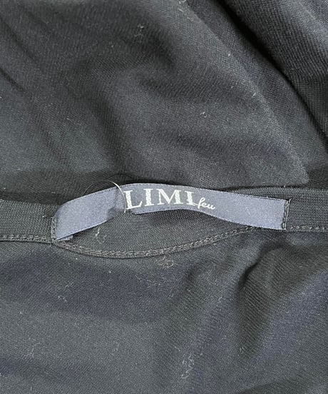 LIMI feu yohji yamamoto デザインワンピース（LG-T22-034）