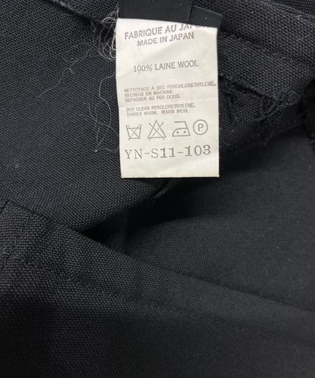 Y's yohji yamamoto 裾デザインロングスカート（YN-S11-103）