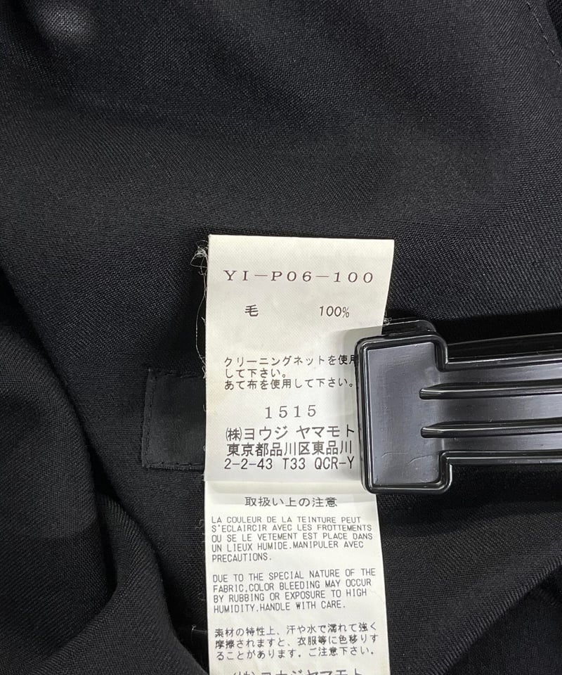 Y's yohji yamamoto デザインハカマパンツ（YI-P06-100） | LA