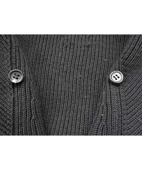 80’s yohji yamamoto pour homme vintage へちま襟ニットジャケット HK-4
